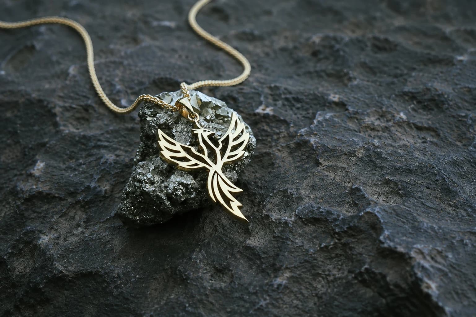 The Ember Phoenix necklace