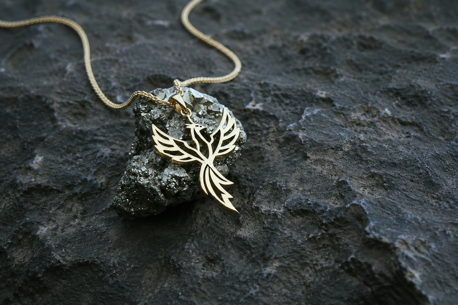 The Ember Phoenix necklace