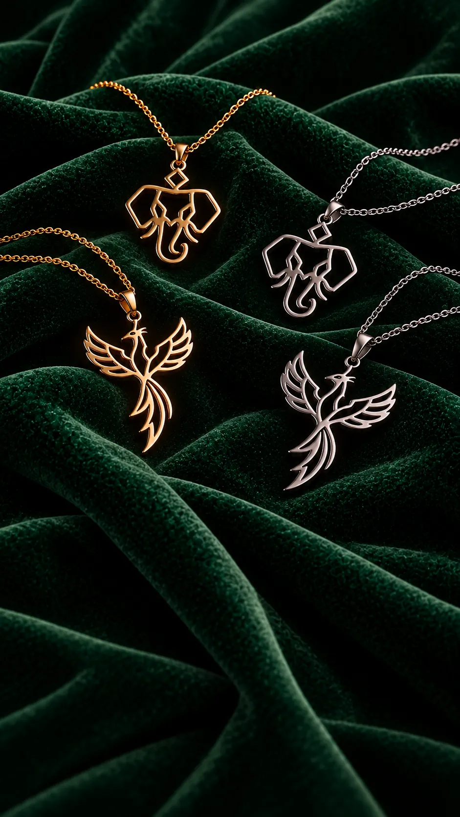 Aaruké Spirit Animal Jewellery — Demi-fine talismans in 24kt gold and rhodium